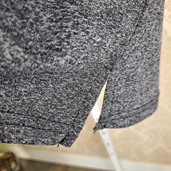 Oyaniki Size Medium Heather Gray Skort Elastic Waistband Exercise Sport Golf EUC - Picture 5 of 10